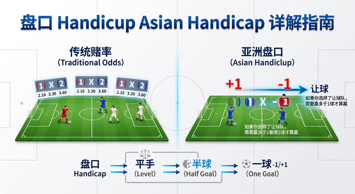 亚洲盘 asian handicap 实战读盘方法