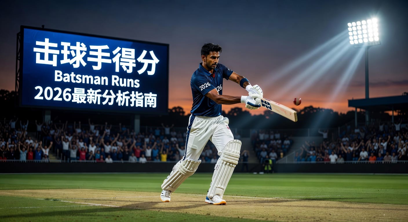 击球手得分 Batsman Runs：走地体育官网实战指南