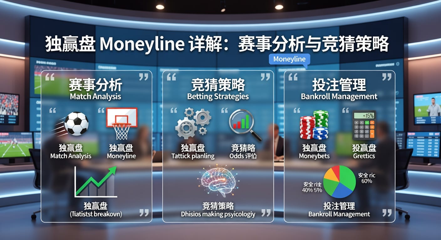 独赢盘 moneyline｜赛程体育官网实战解读
